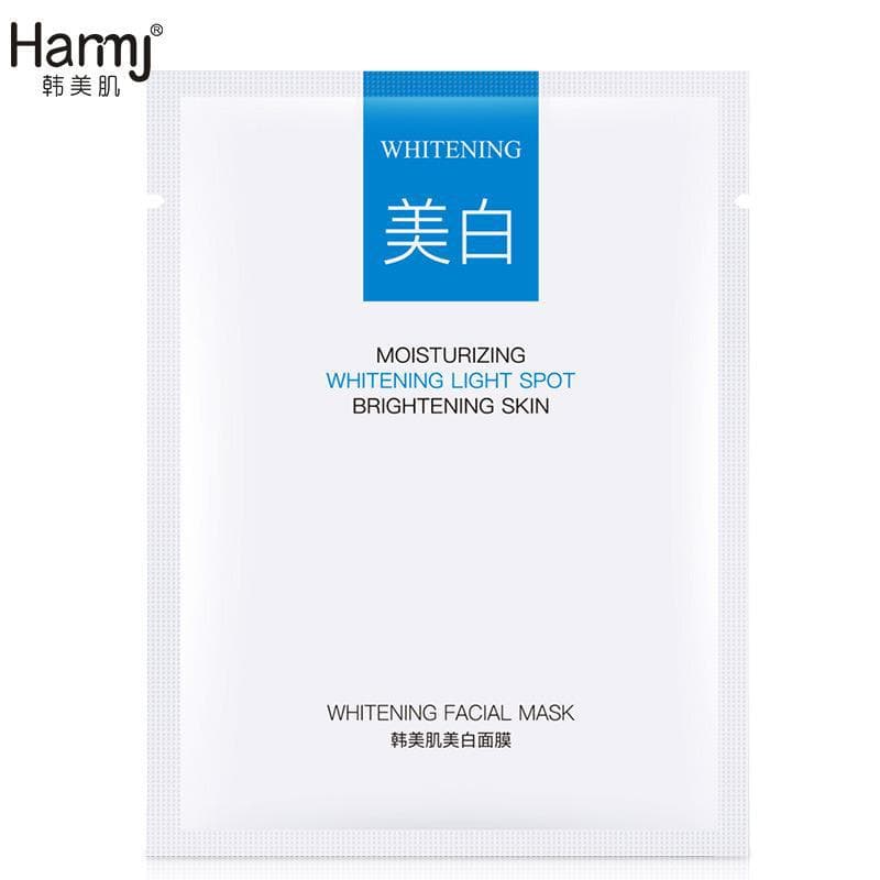 Korean beauty whitening mask hyaluronic acid moisturizing freckle removal silk mask brightening skin care