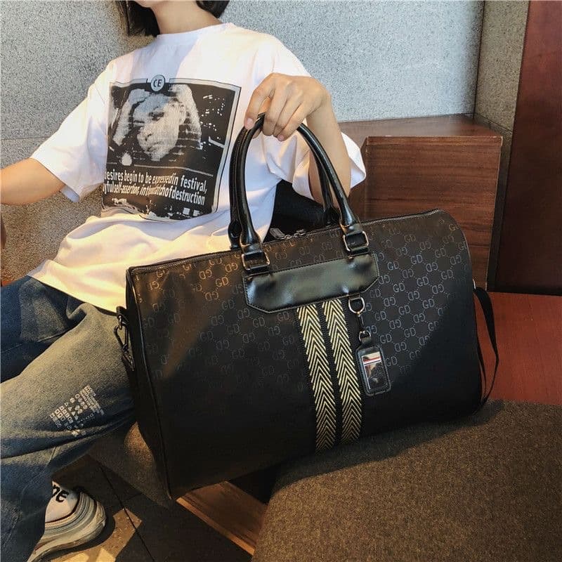 Travel Bag Travel Case Leather Goods/luggage From Superior Industry Virtual Category Brown Leather Medium Size 30cm X 20cm X