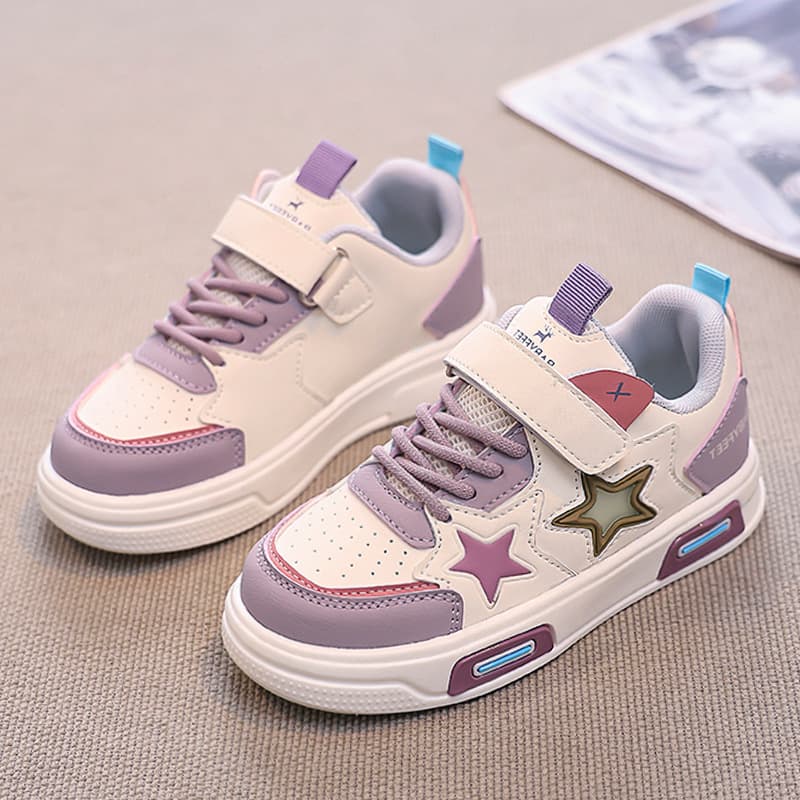 Girls 2025 Spring New Children's Anti-Slip Soft Sole Running Shoes for Big Kids Boys Casual Hot Style Sneakers Trendy