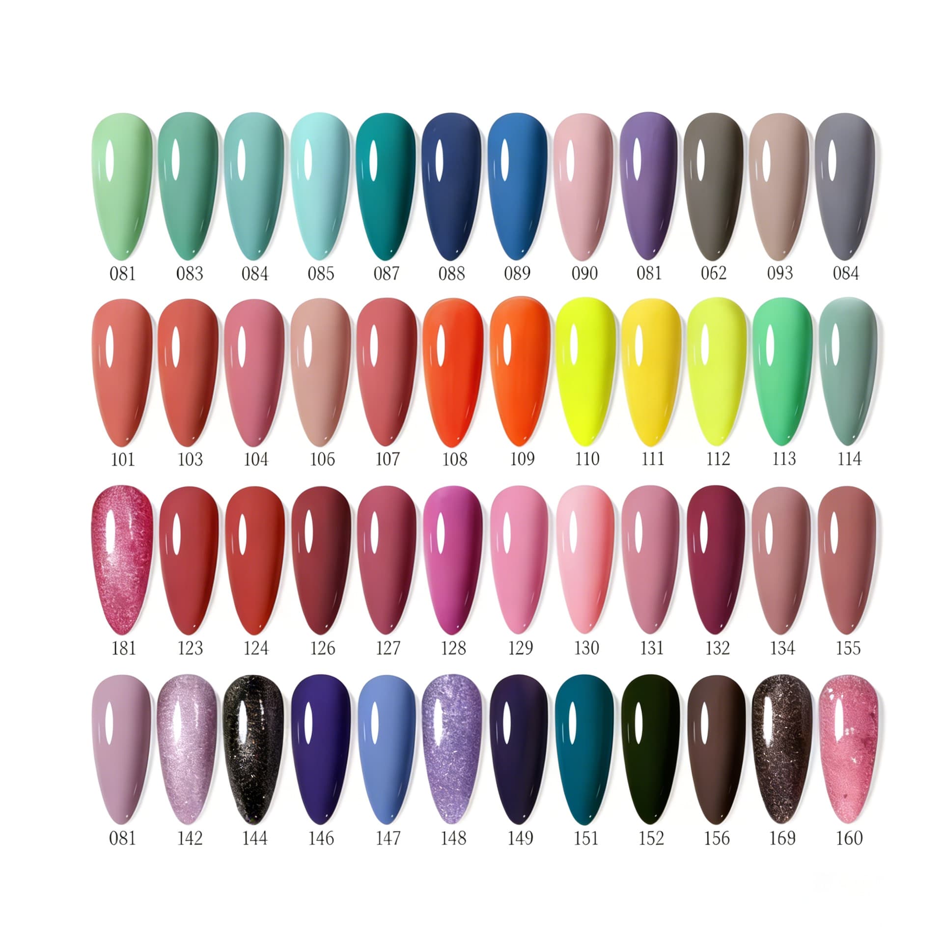 Custom 24-piece European and American nail art processing, electroplated cat eye fake nail tips with custom designs and samples, wholesale custom press-on nails