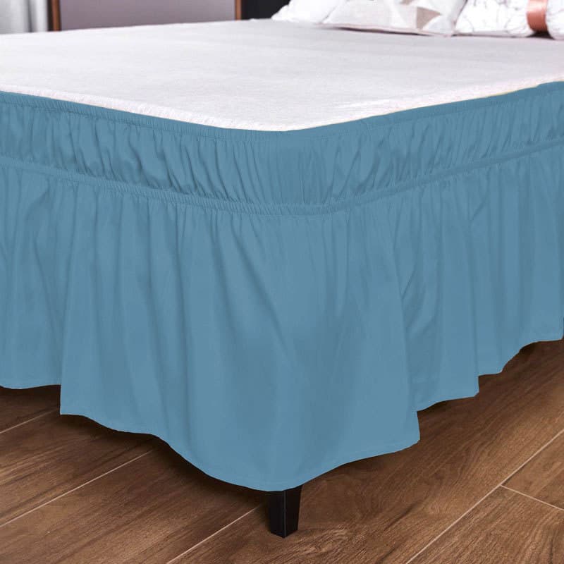 Cross-border Bed Skirt Amazon Same Style Export Size European and American Style Elastic Band Easy to Change and Wash Multiple Sizes and Colors
