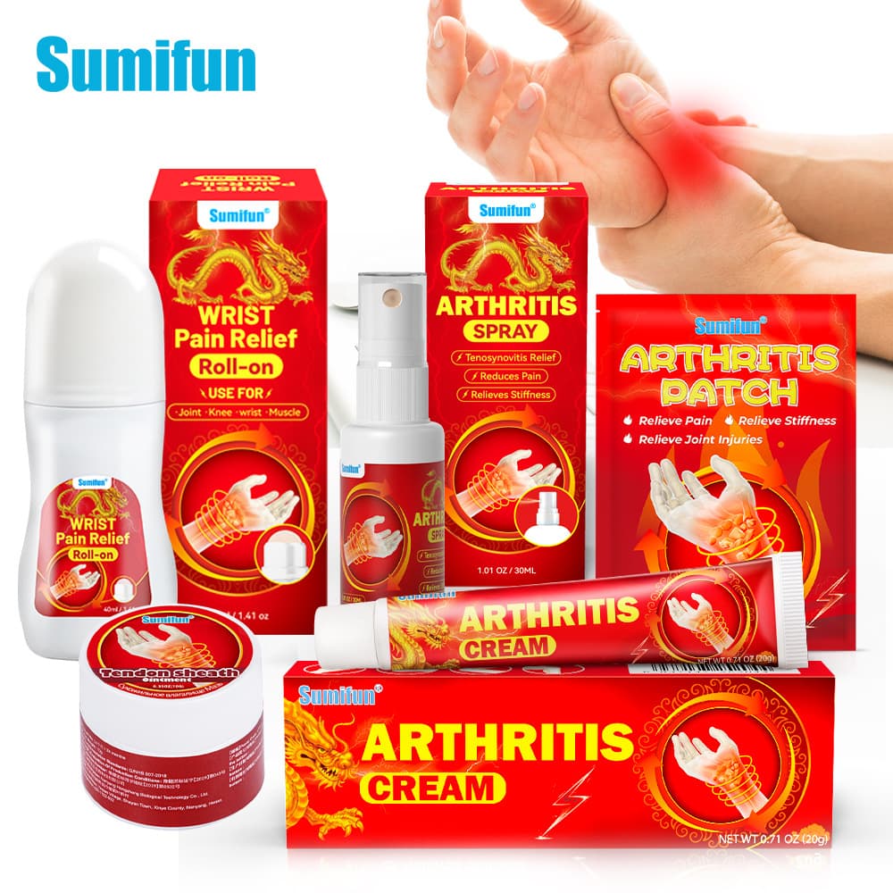 Sumifun Tendon Care Cream Joint Massage Liquid Hot Compress Patch for Amazon AliExpress Temu Cross-border E-commerce