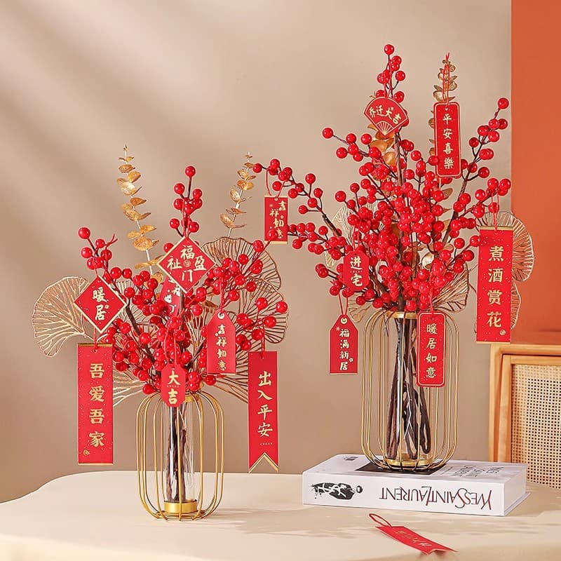 Iron Geometric Glass Test Tube Lantern Hydroponic Vase, Home Living Room Wine Cabinet Desktop Decor Pothos Flower Arrangement