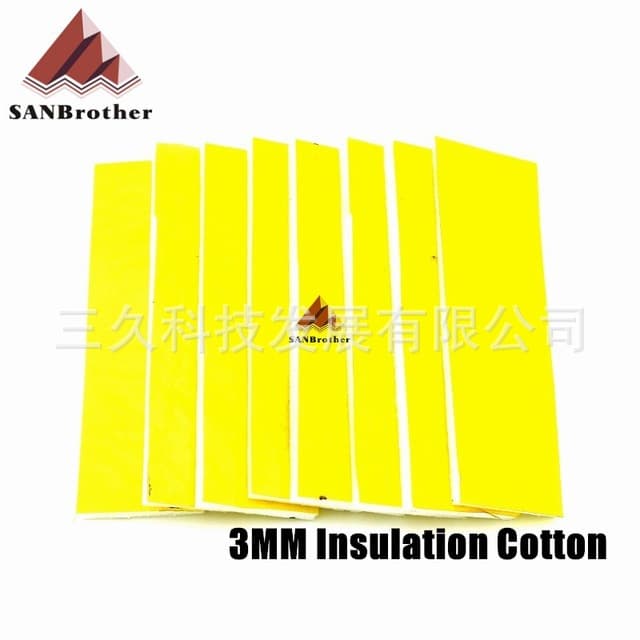 3D printer heating insulation cotton, nozzle heat insulation cotton, makerbot ultimaker high temperature resistant 3mm thick