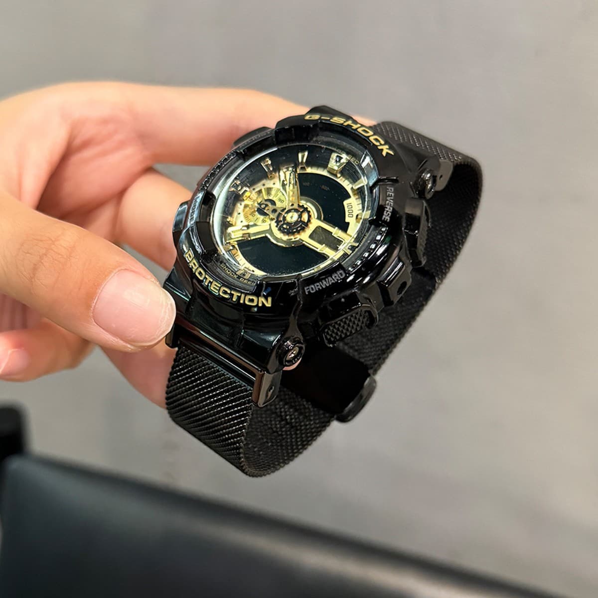 Compatible with Casio GA110/100 Watch Band 700 Silicone DW5600 Magnetic Accessories 120 Men's Strap