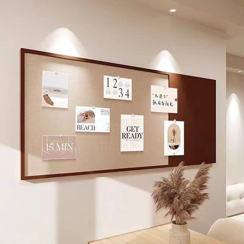 Felt Board Wall Sticker Wall Decoration Photo Collage Board Vision Board Background Wall Message Board