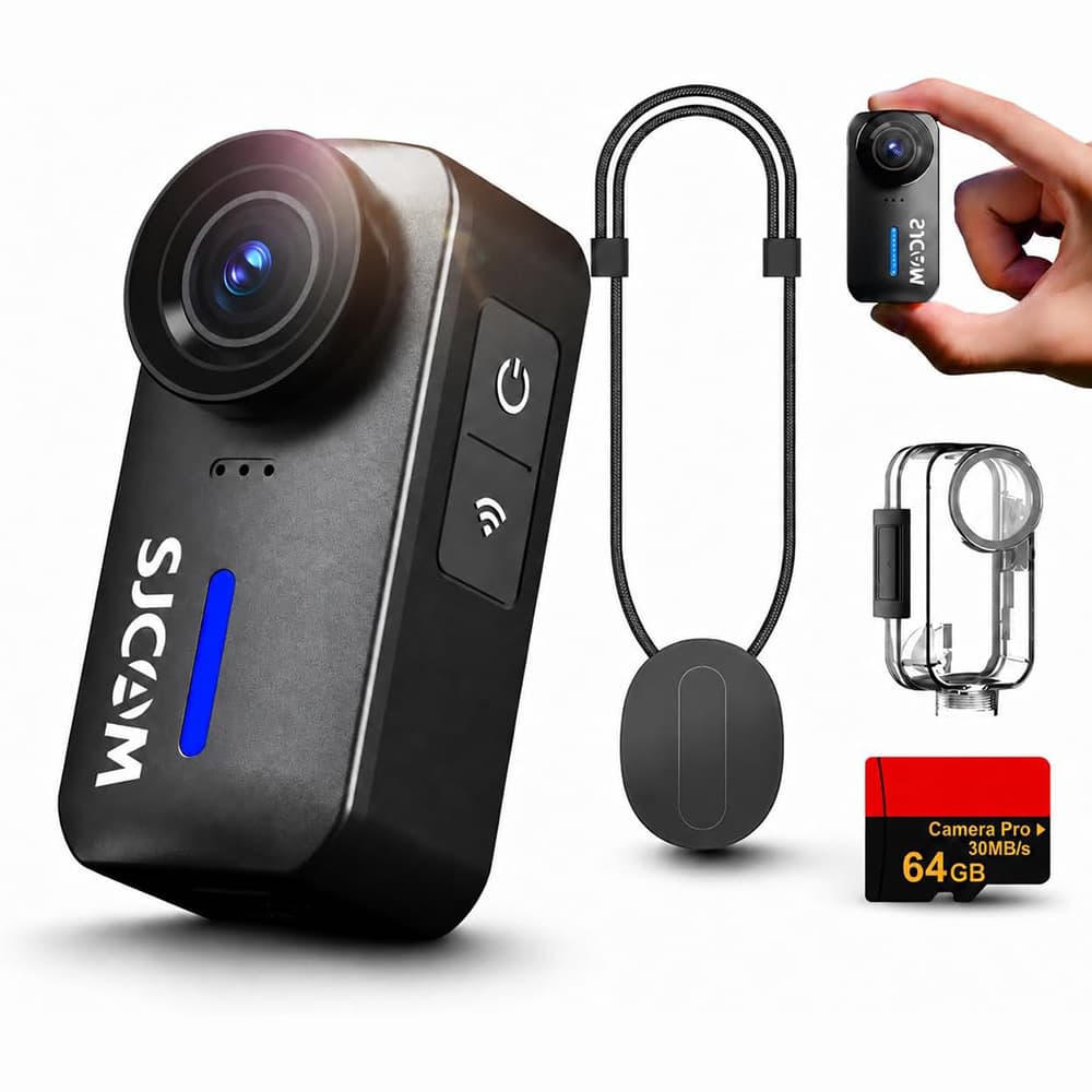 SJCAM Suying C110+ thumb action camera 4K HD recorder 6-axis gyroscope anti-shake action camera