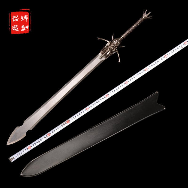 Sword Valley Devil May Cry 5 Rebellion Knight Greatsword Full Metal Dante Greatsword Game Prop Unsharpened