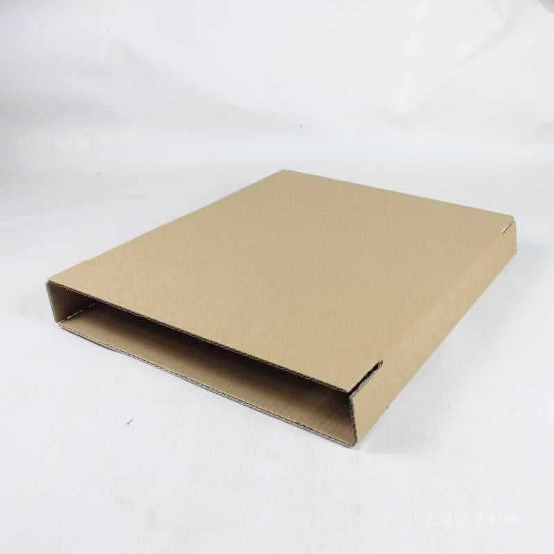 Three-layer flat cardboard box album photo frame square cardboard box packaging box