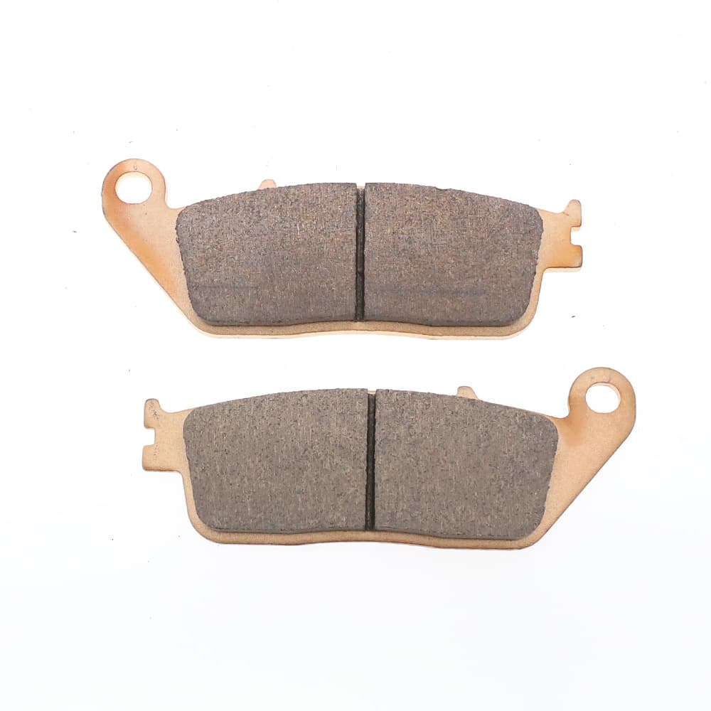 Motorcycle copper-based sintered disc brake pads for karts and ATVs, FA142 for CBR 650, 1000 front.