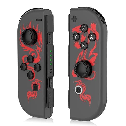 New Cross-Border Switch Joycon RGB Light NS Controller One-Key Wake Vibration Bluetooth Left and Right Hand