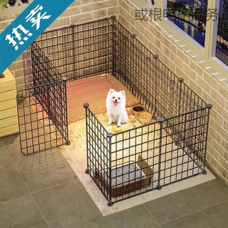 Dog Playpen Home Indoor Pet Fence Teddy Bichon Corgi Chihuahua Small Dog Gate Dog Cage