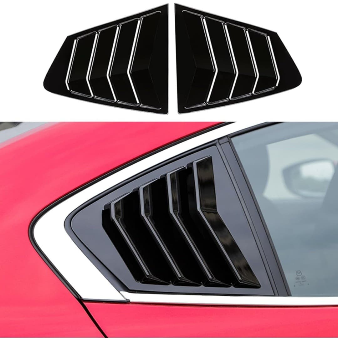Compatible with 2020 Mazda3 Rear Window Louver Decoration Sticker Modification