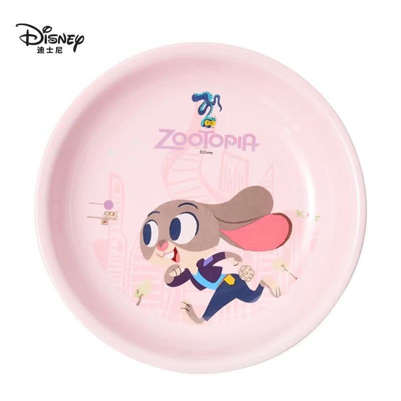 Disney Ceramic Bowl Cartoon Zootopia Home Bowl High Appearance Cute Tableware Ceramic Spoon Ceramic Plate