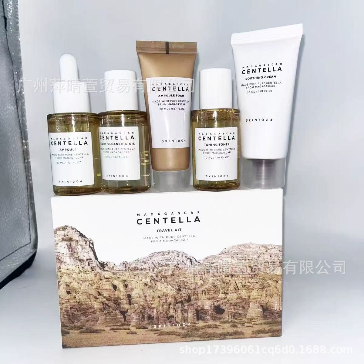 Cross-border Exclusive SKIN1004 Centella Five-Piece Set CENTELLA Soothing Repair Acne Scar Cream Serum