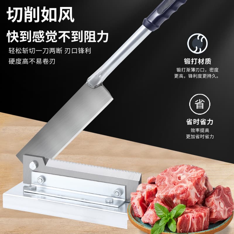 Guillotine Cutter, Small Household Bone Cutting Machine, Commercial Chinese Herbal Medicine, Meat, Fresh Flower, Chicken, Bone Cutter, Commercial Guillotine