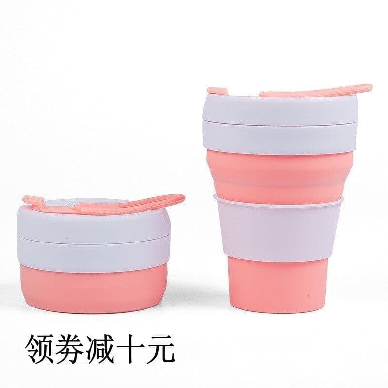 Silicone Collapsible Water Cup Portable Mini Hotel Drinking Water Mouthwash Cup Telescopic Compression Soft Travel Office
