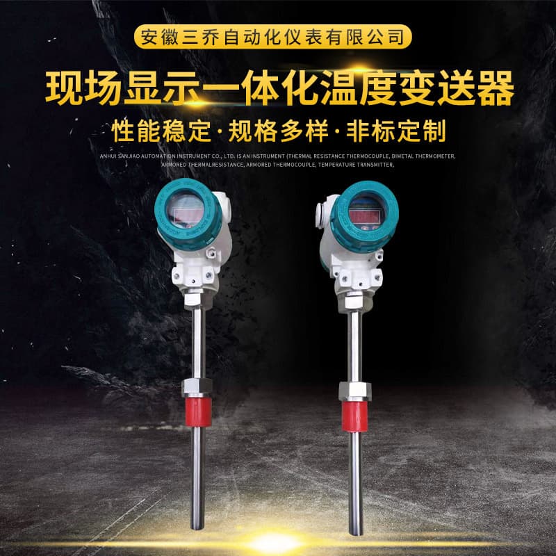 Factory Supply On-site Display Integrated Explosion-Proof Temperature Transmitter SBWZ-2480 PT100 Temperature Instrument