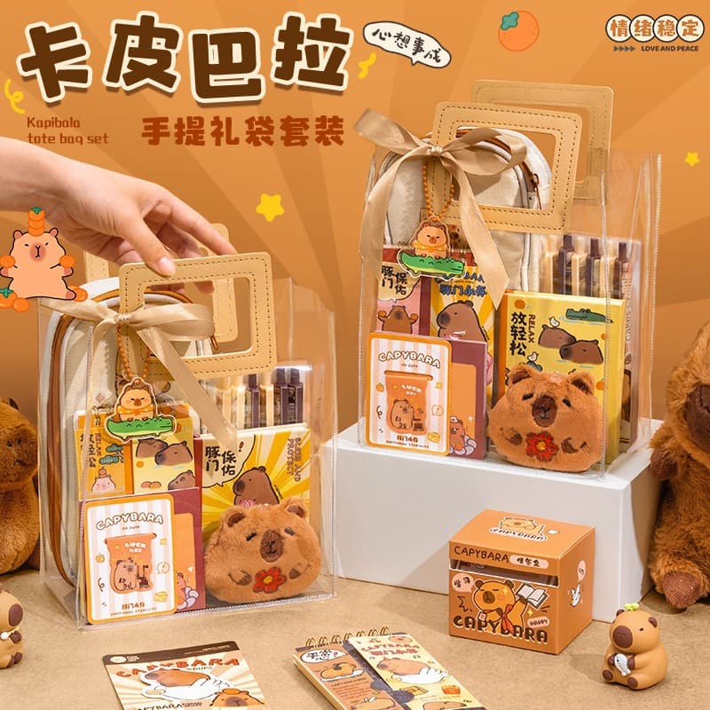 Ten-year-old girl's birthday gift, children's Kapibara Christmas gift, graduation kindergarten primary school student reward