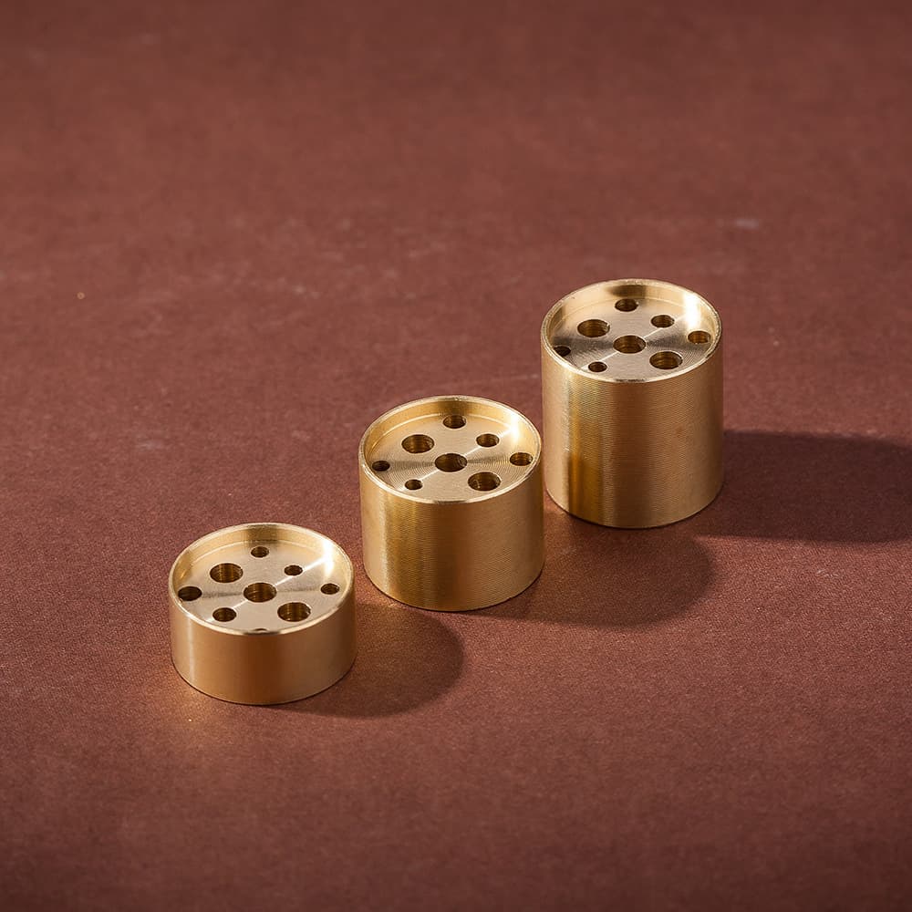 Nine-Hole Mini Brass Incense Holder, Creative Multi-functional Home Incense Burner Base, Zen Ornament, Yiwu Wholesale