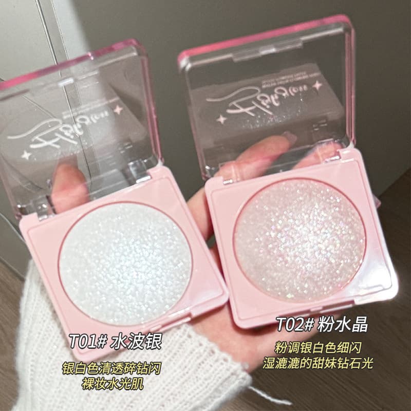 gellas mashed potato highlighter palette eye head brightening explosive face highlight cream fine glitter eye shadow large capacity