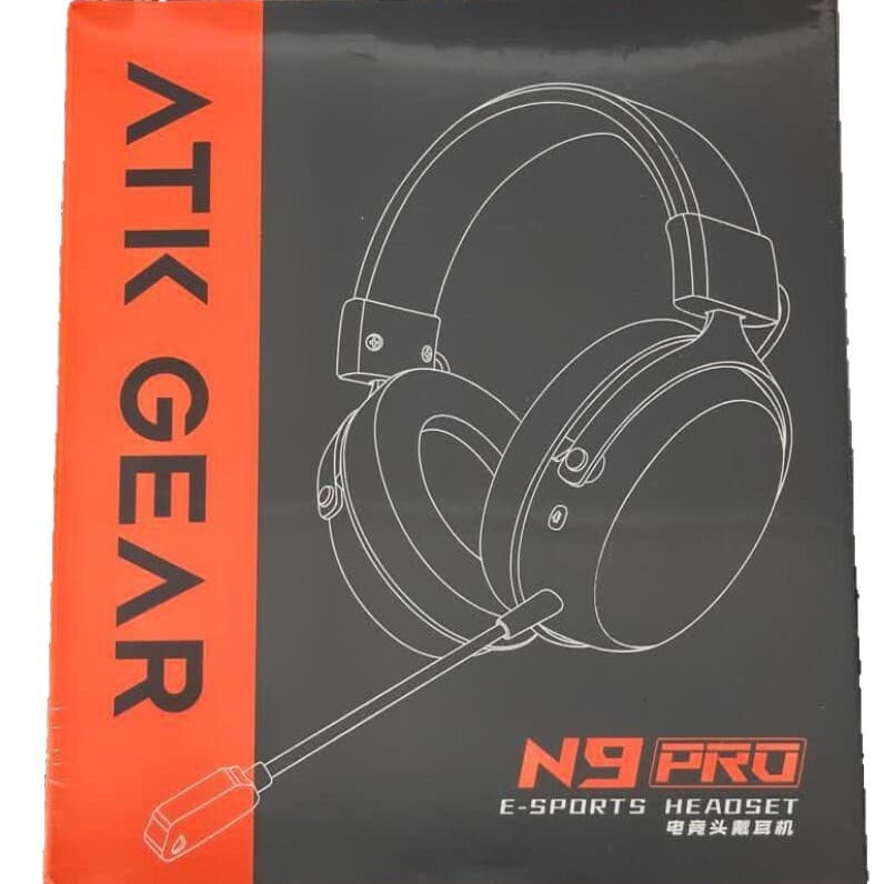 ATK Neptune N9 Ultra Wireless Gaming Headset Esports Over-Ear Noise Cancelling with Mic Quad-Mode for Desktop PC