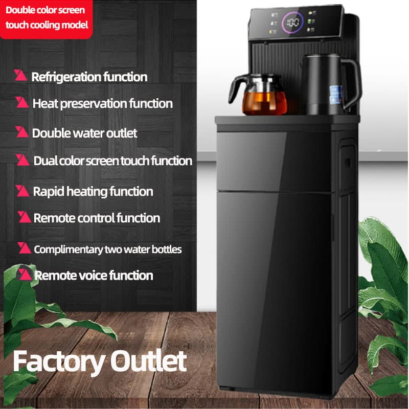 New Cross-Border Water Dispenser with Remote Control, Bottom-Loading Water Jug, Home Tea Bar Machine