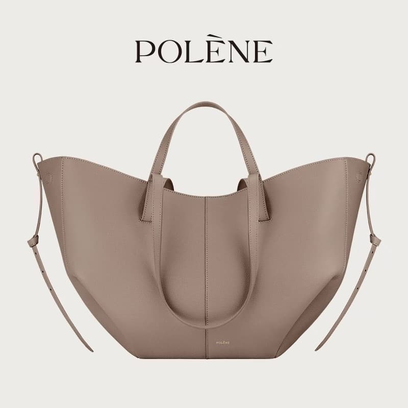[Cross-border Bestseller] POLENE Wing Bag Tote Bag Large Capacity Shoulder Women's Bag Handbag Bucket Bag