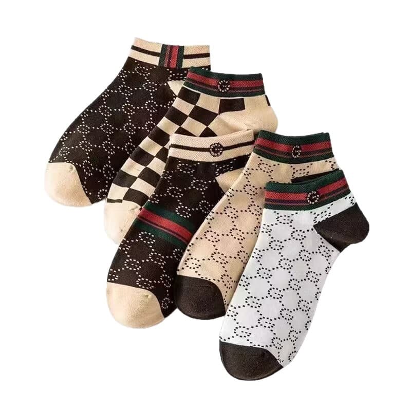 Zhuji Socks Men's Summer Moisture-Wicking Boat Socks Thin Ins Trendy Socks Versatile Short Socks Casual Sports Socks