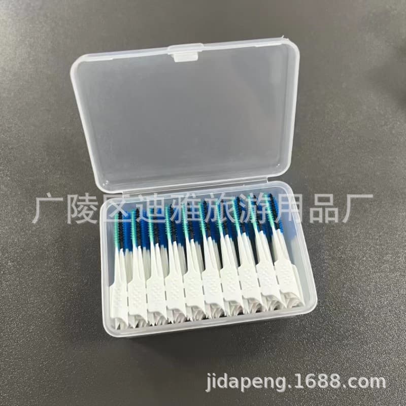 Interdental Brush Soft Silicone Interdental Brush Gap Brush Orthodontic Toothbrush Interdental Toothpick
