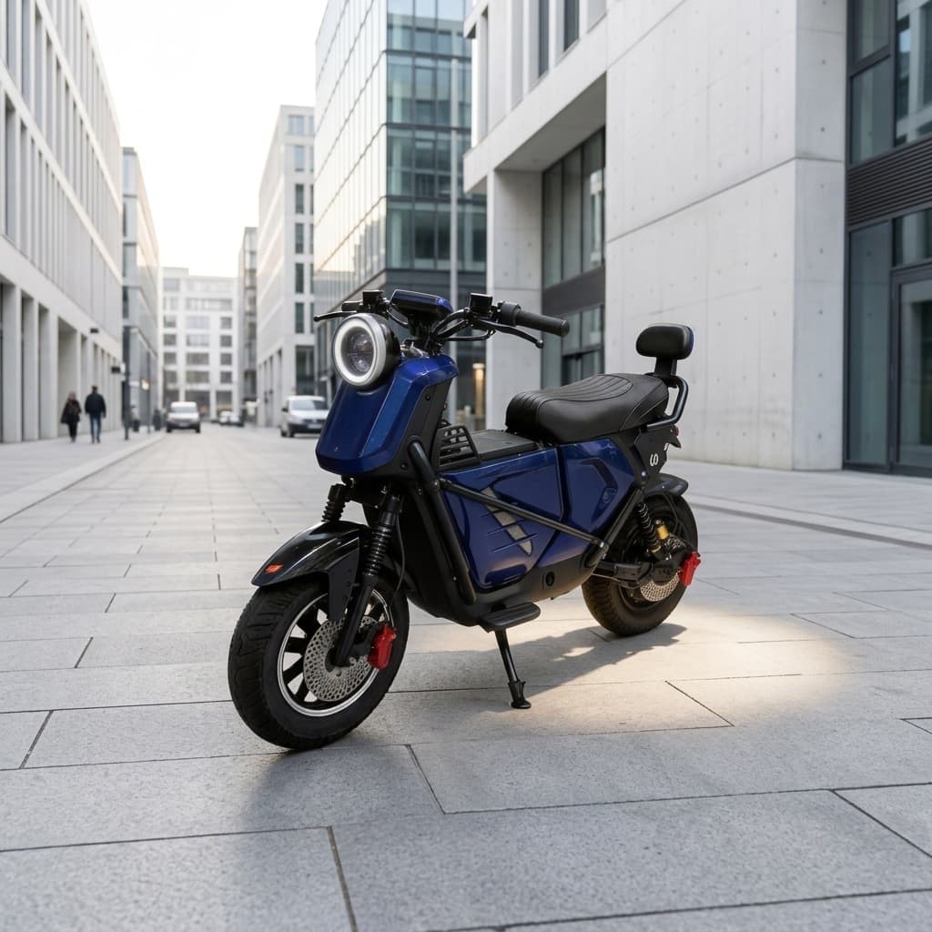 Export foreign trade electric motorcycle factory direct UB commuter electric scooter with headlight two-wheel high-speed motorcycle