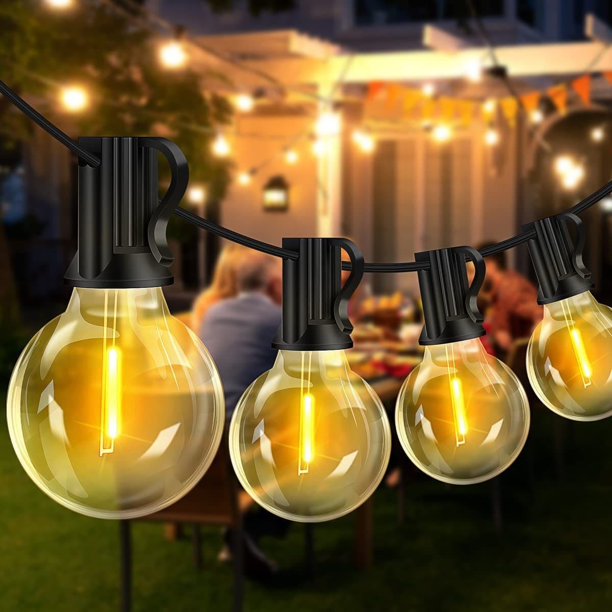 Solar G40 bulb, G40 light string, G40 outdoor bulb, outdoor