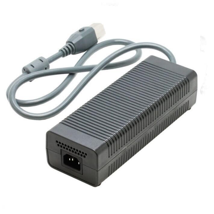 Factory direct sales of XBOX360 thick-screen power supply, 203W power adapter with cable, XBOX360 charger.
