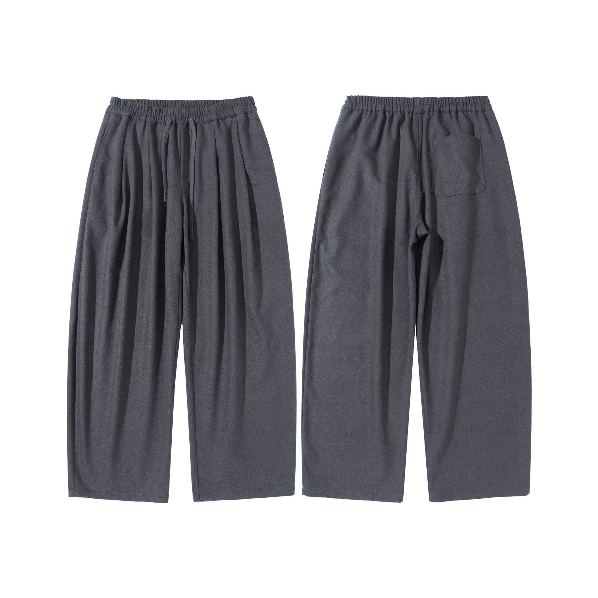 Men's Loose Wide-Leg Trousers, Spring and Autumn Men's Straight Casual Pants, Versatile Casual Pants for Teenagers K7655