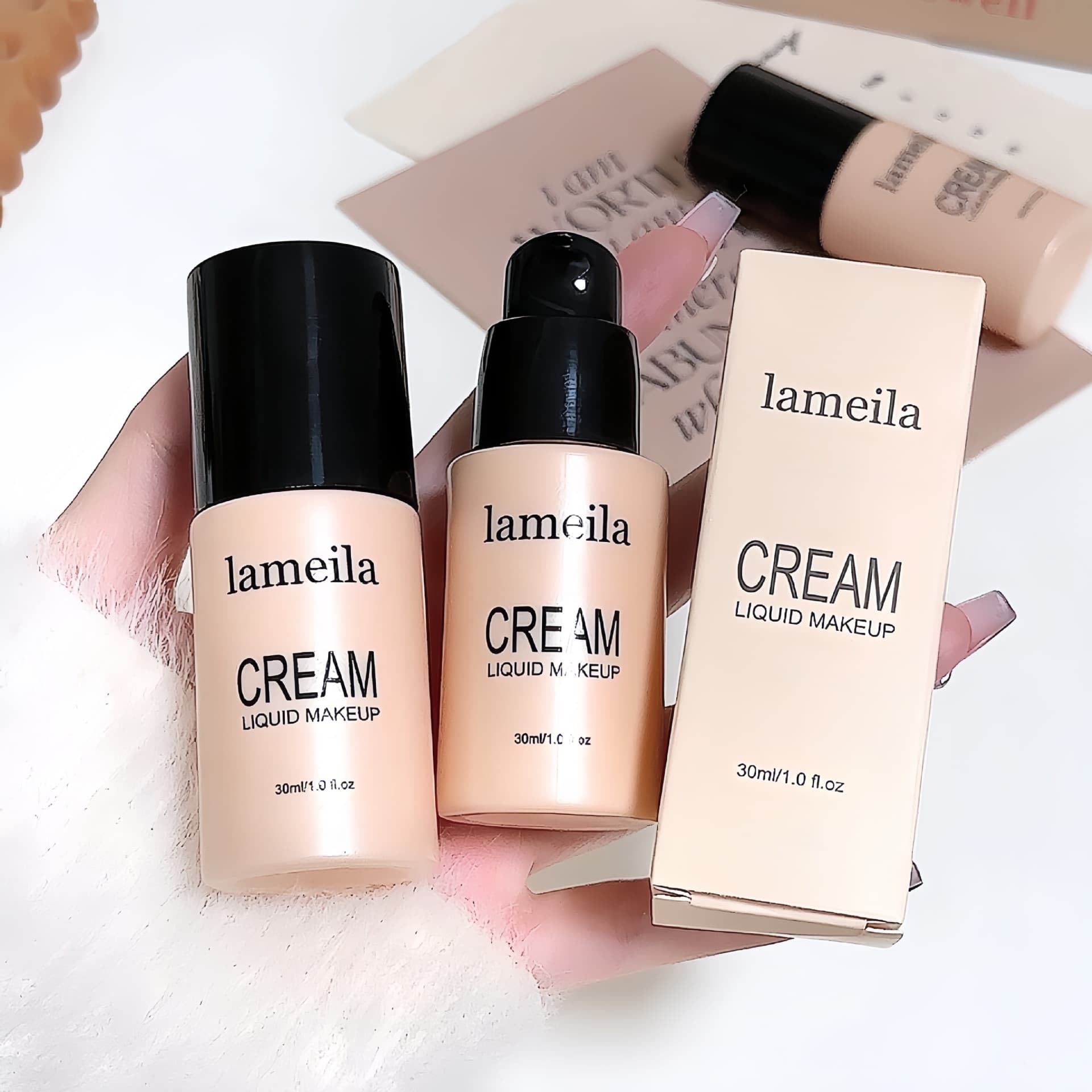 [Export Only] LAMEILA Hydrating Matte Foundation 3802 - Smooth, Natural Finish