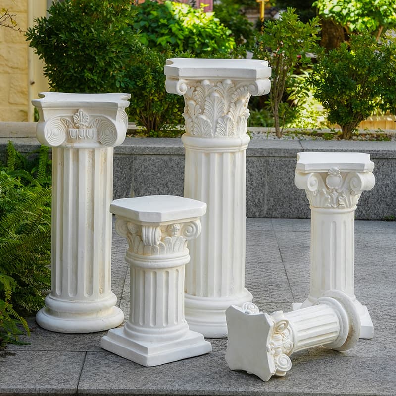Roman column decorative ornaments European garden courtyard wedding display stand layout props outdoor flower pot flower stand base