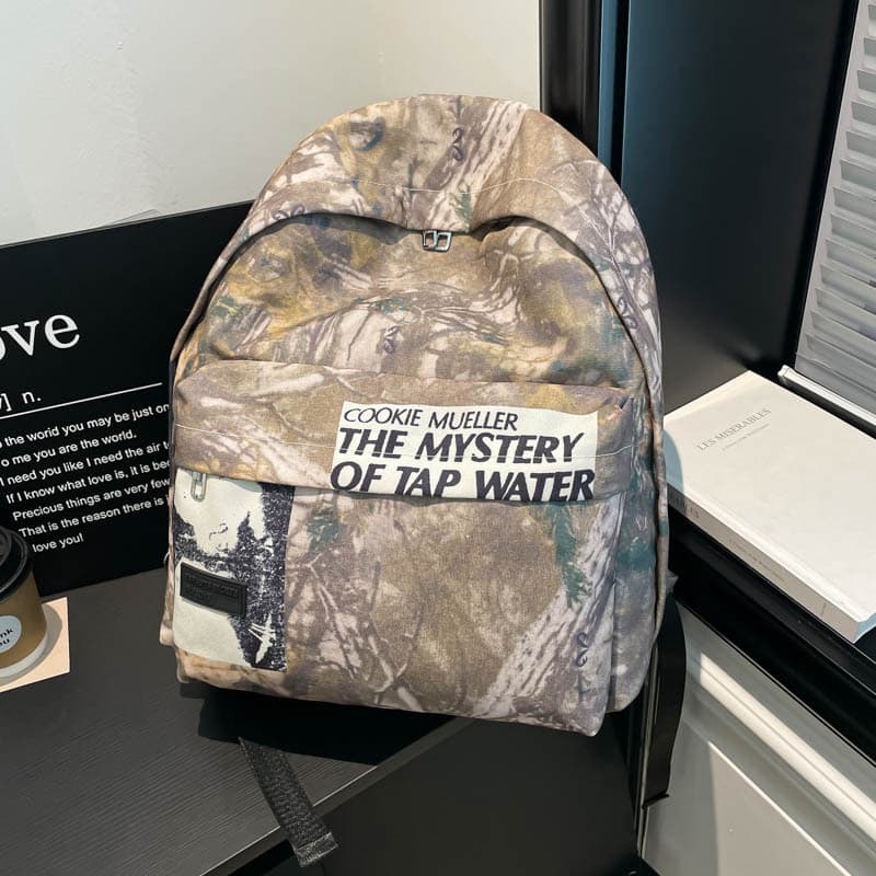 2025 New Large Capacity Travel Backpack for Men, Women, Middle and High School Students, College Students, Tie-Dye Backpack