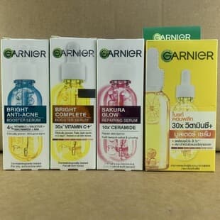 New Version Garnier Serum Amine 377 Fade Acne Scars Brighten Skin Tone 30ml