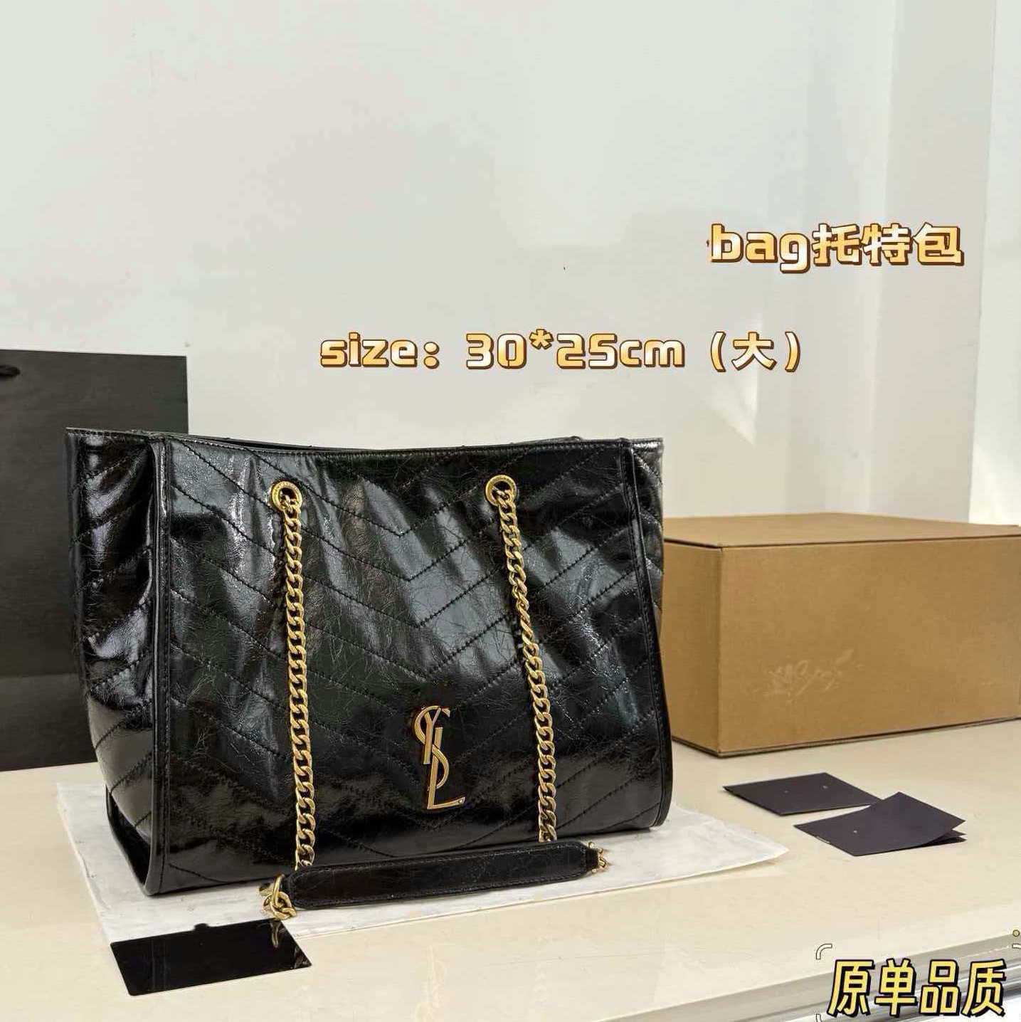 2026 New Bag Tote Bag 30*25cm Large Capacity Vintage Tote Bag for Women Versatile Shoulder Crossbody Bag