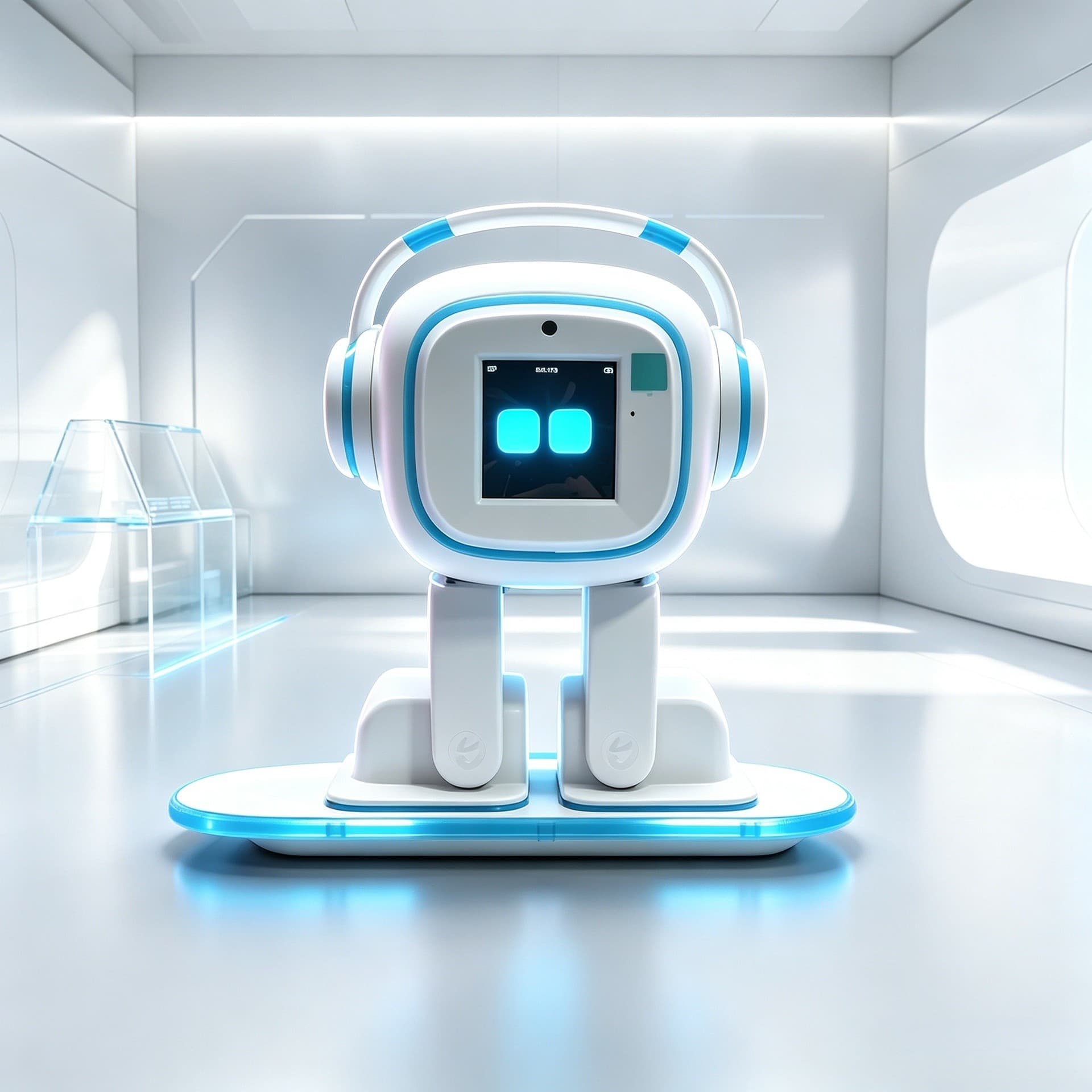 AI New EMO Desktop Robot Interactive Chat DeepSeek Doubao Dancing Music New Product Recommendation