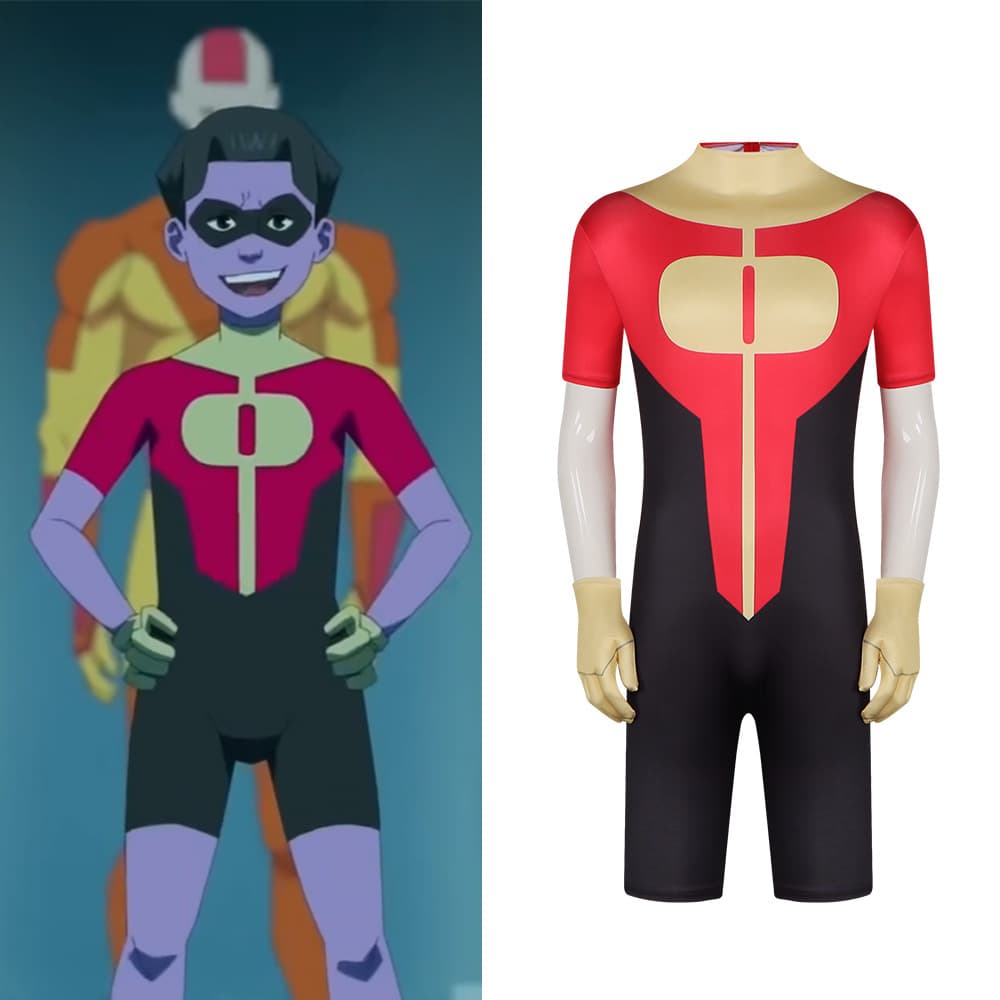 Invincible Oliver Cosplay Bodysuit Invincible Boy Character Role-Playing Costume Cross-Border