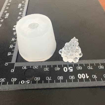 Resin Mold DIY Craft Mold Mini Christmas Tree No. 1 Silicone Mold