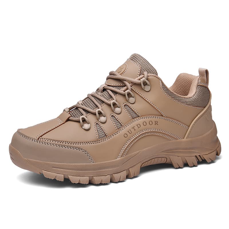 Low-Top Men's Hiking And Climbing Shoes Large Size Anti-Slip Wear-Resistant Outdoor Work Boots Camping Shoes Lightweight Breathable
