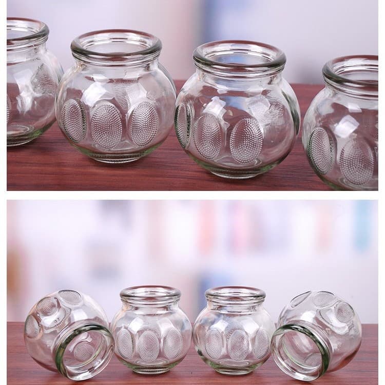 Wholesale Cupping Therapy Traditional Chinese Medicine Thickened Glass Cupping Set Vacuum Cupper