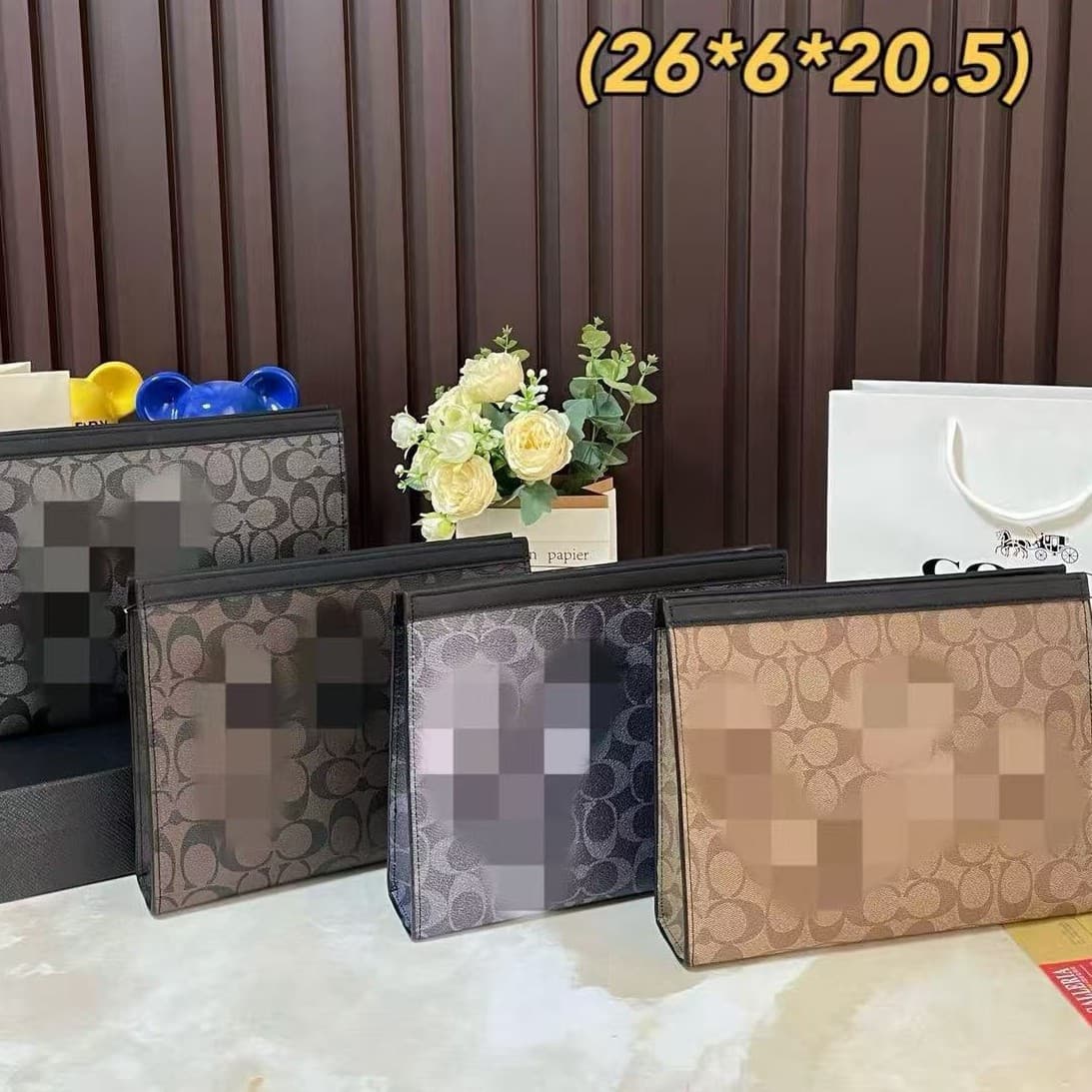 ChuongKaiye New Men's Clutch Bag Business Fashion Genuine Leather Handbag Casual Light Luxury Wallet