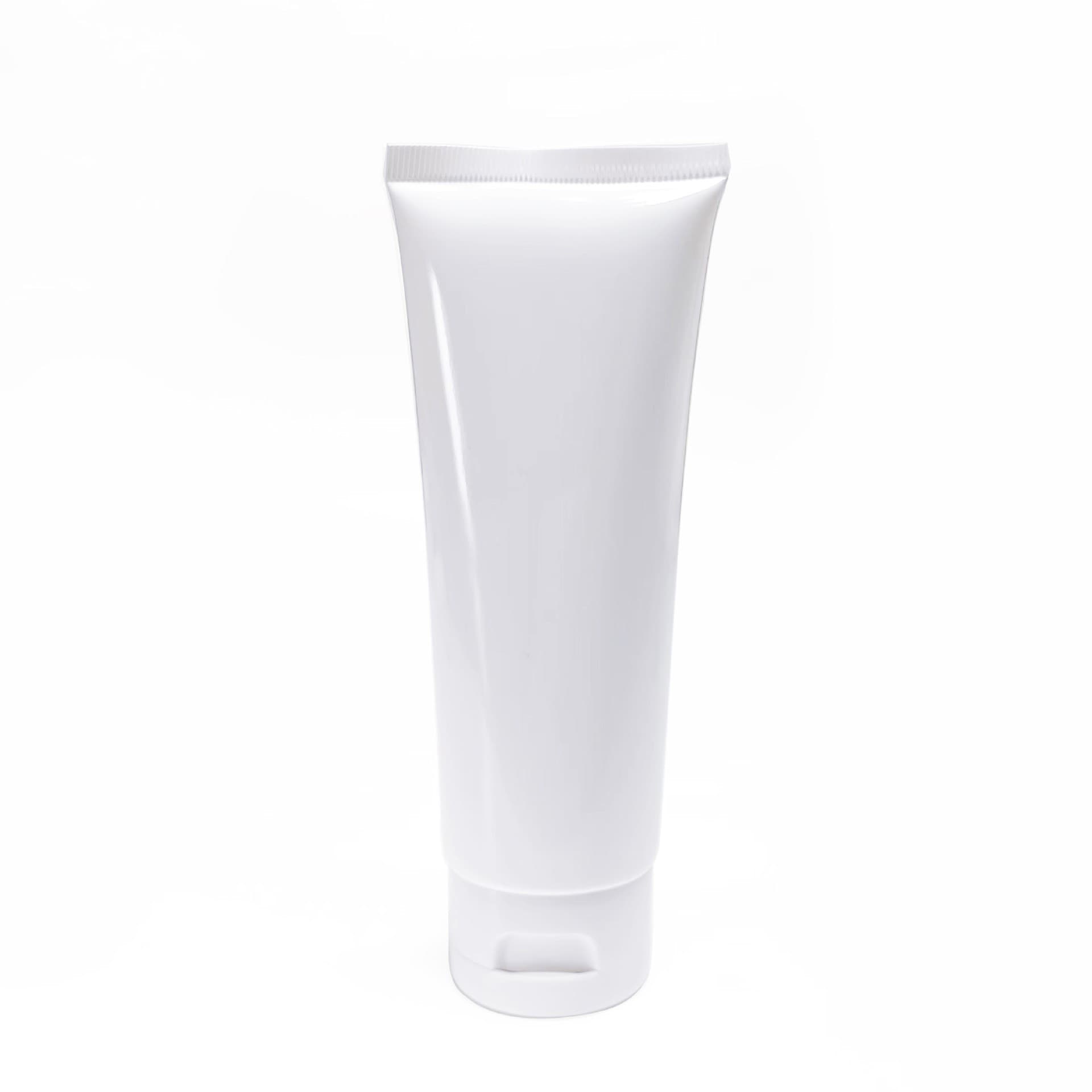 100ml cosmetic tube in stock, body lotion tube in stock, facial cleanser tube, white flip-top tube in stock