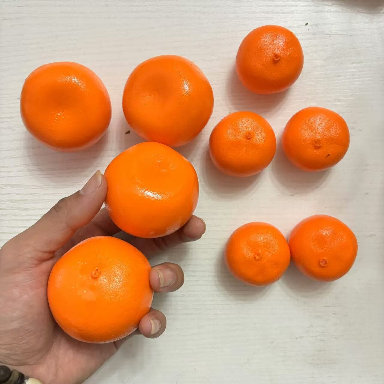 Customized simulated fruits, simulated oranges foam, tangerines, pomegranates, festival ornaments, simulation accessories, home ornaments wholesale