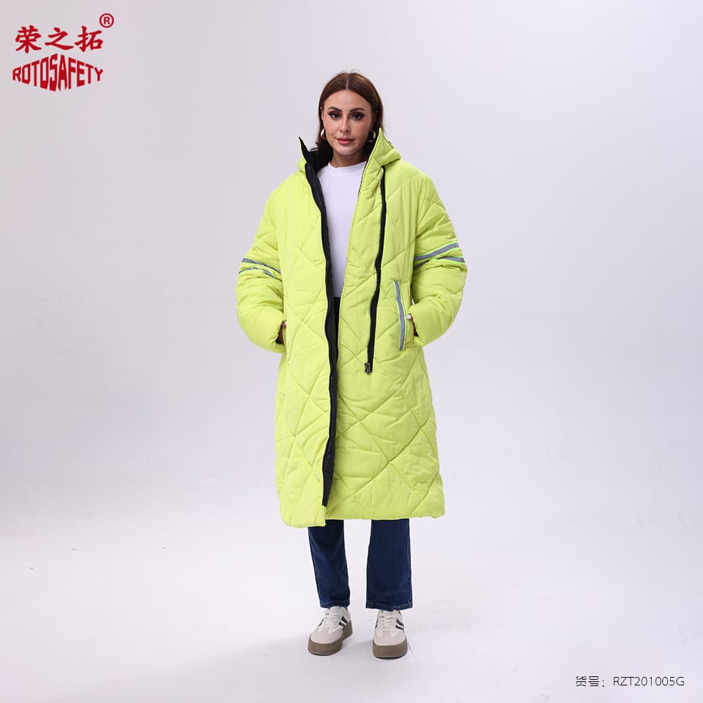 Cold-proof low-temperature clothing, wind-proof and warm coat, cold storage workshop work clothes, one-piece coat, cold chain low-temperature work gloves