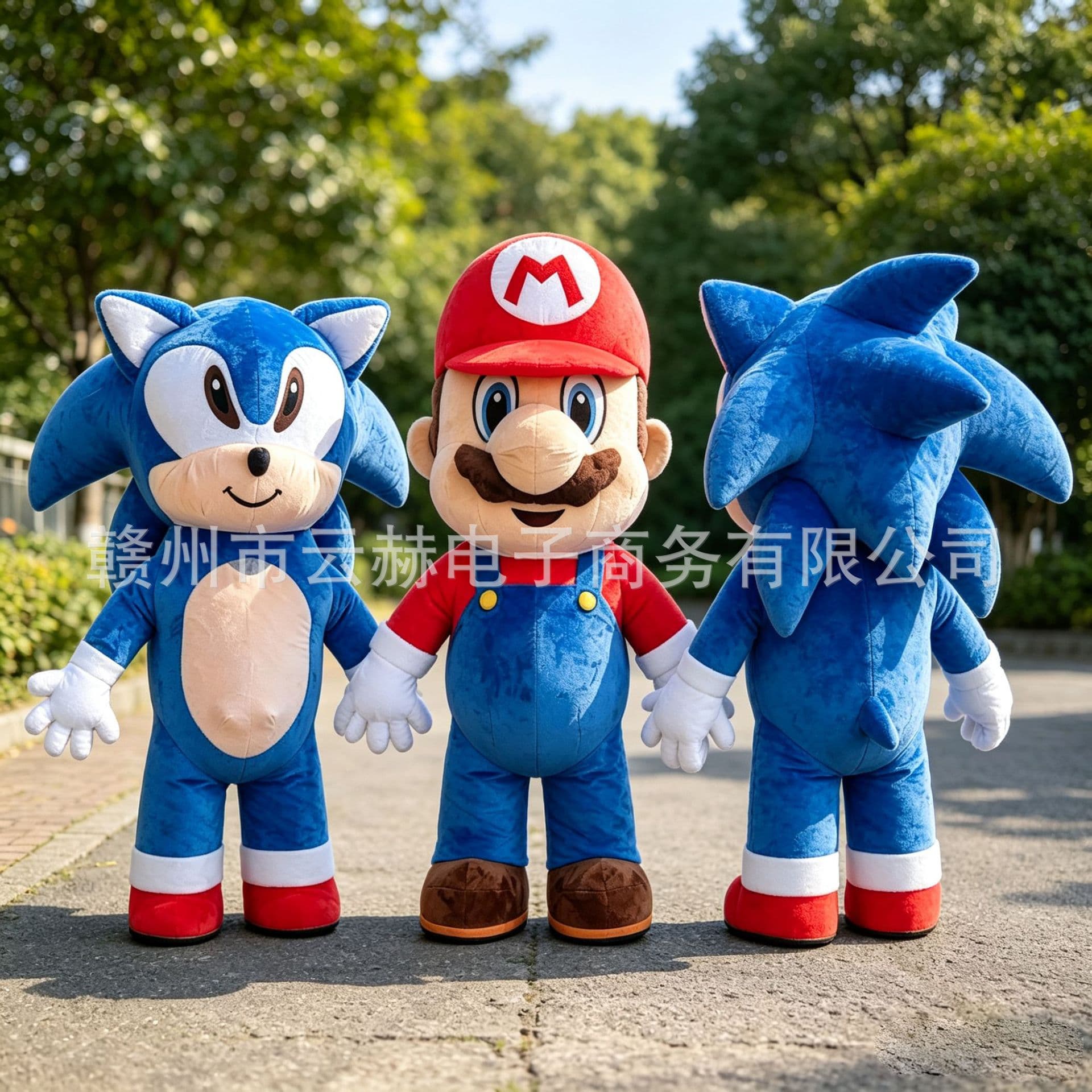 Inflatable Super Mario Costume, Sonic, Stitch Mascot, Crab, Seahorse, Octopus Costume