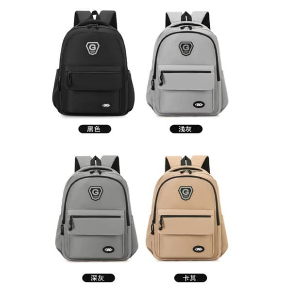 Minimalist Backpack for Men and Women, Large Capacity, Middle School and High School Student Bookbag, Casual Travel Laptop Backpack